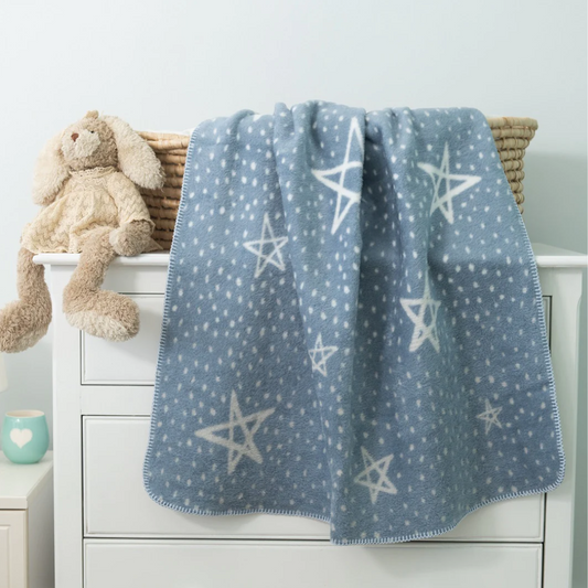Cotton Suede baby blanket - Meteor shower