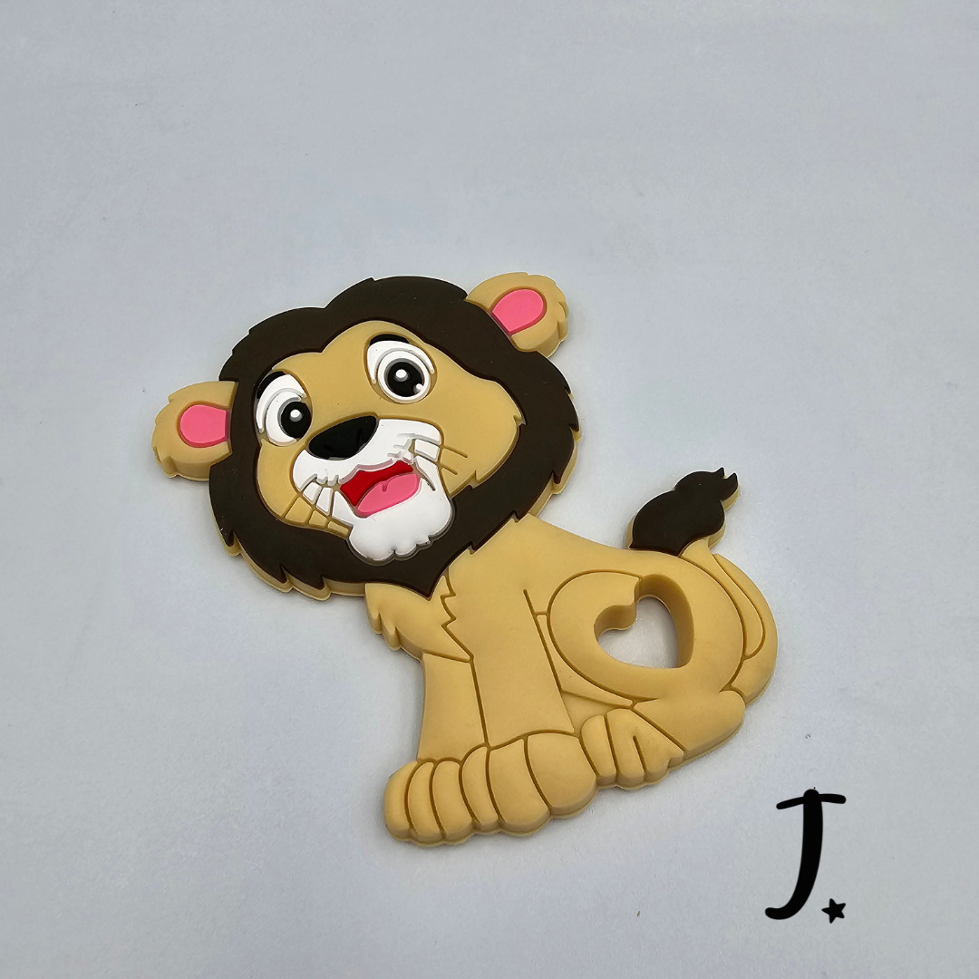 Silicone Lion teether