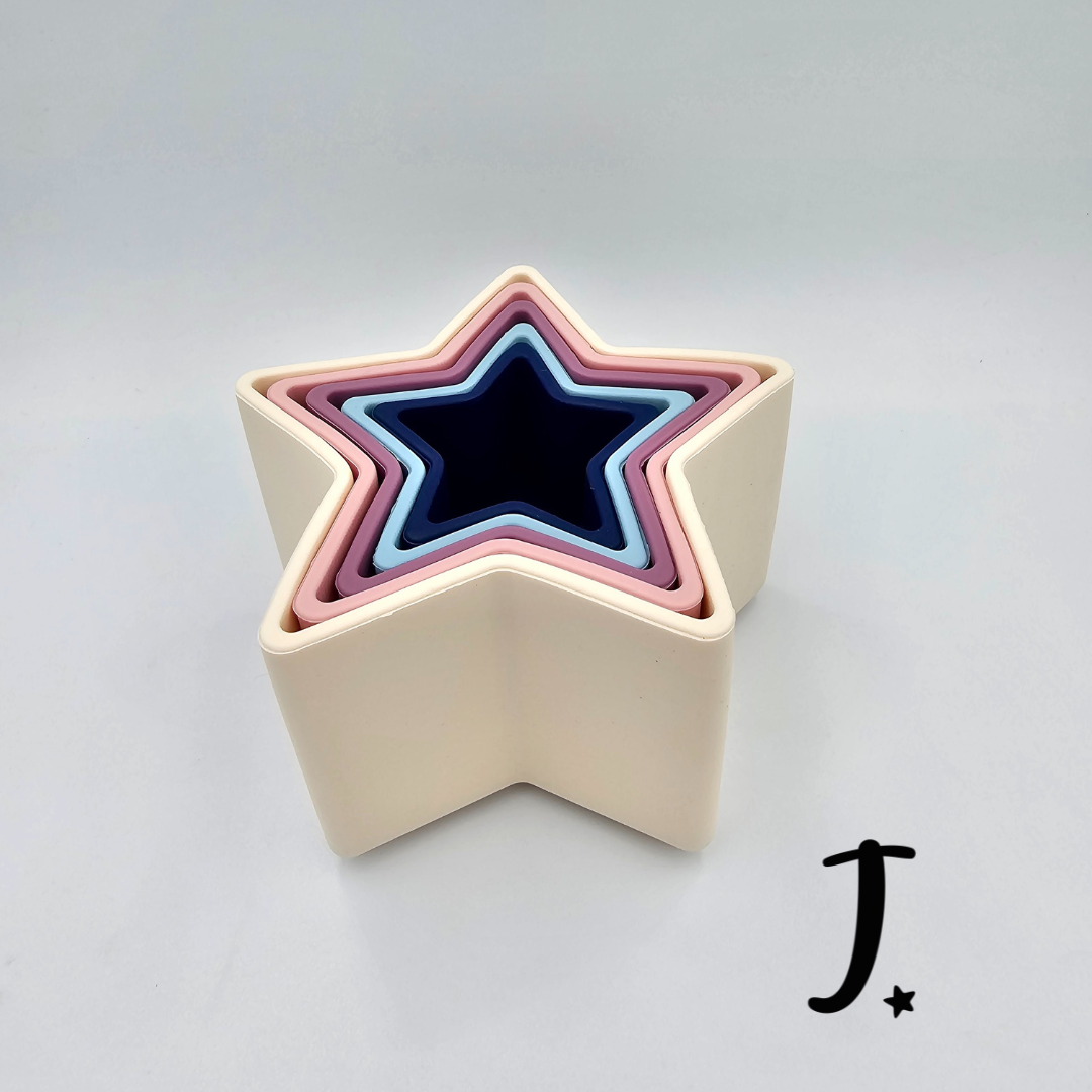 Star stacking toy