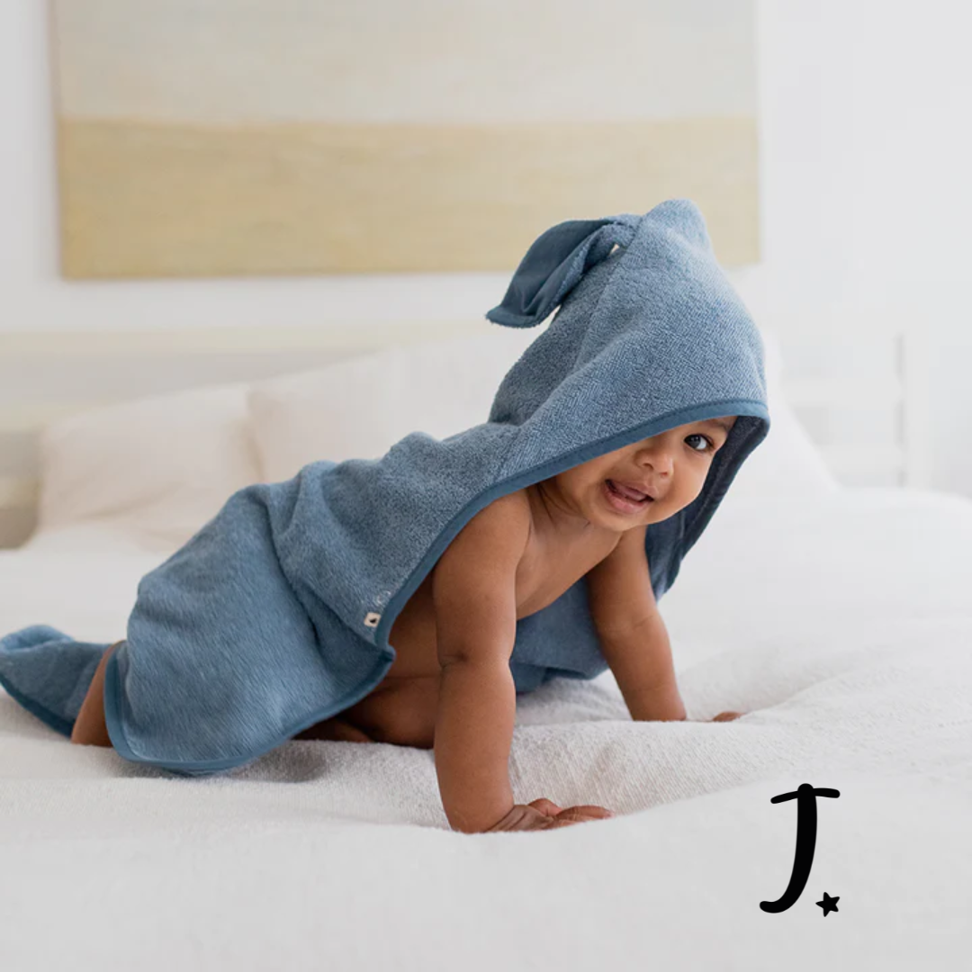 BIBS Kangaroo Hoodie Towel Baby