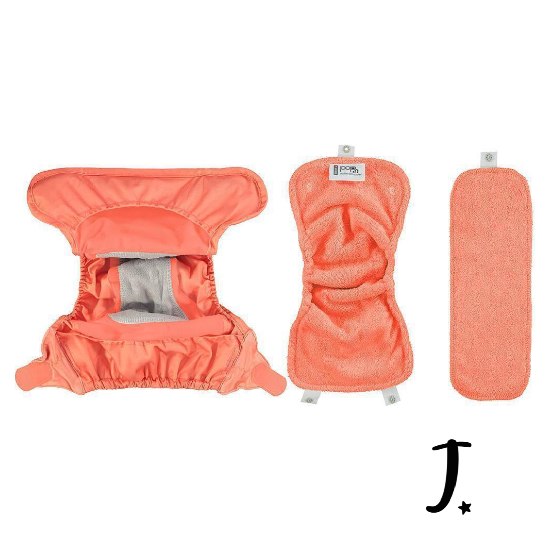 PopIn Single Plains - Pastel Coral