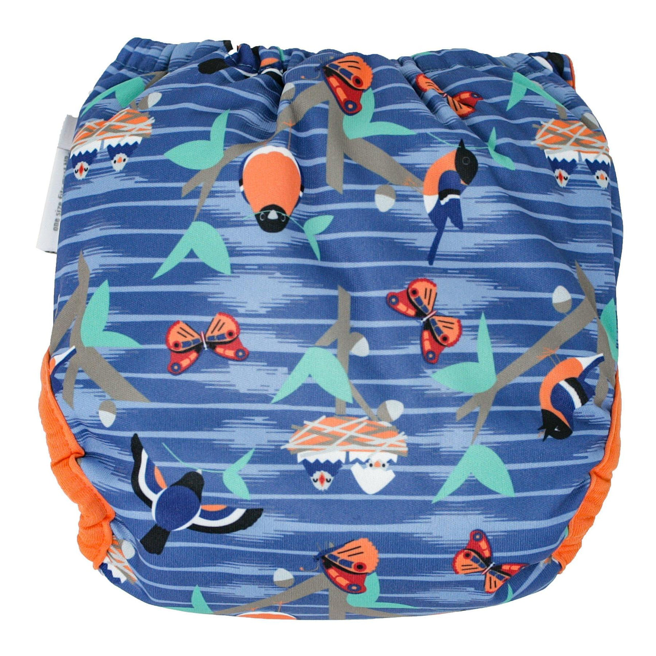 PopIn Single Printed Nappy Bamboo - Twilight Garden