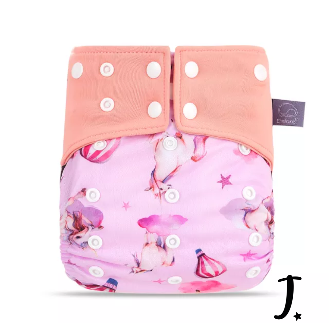 Elinfant Coffee fiber sleeve - Unicorn dream