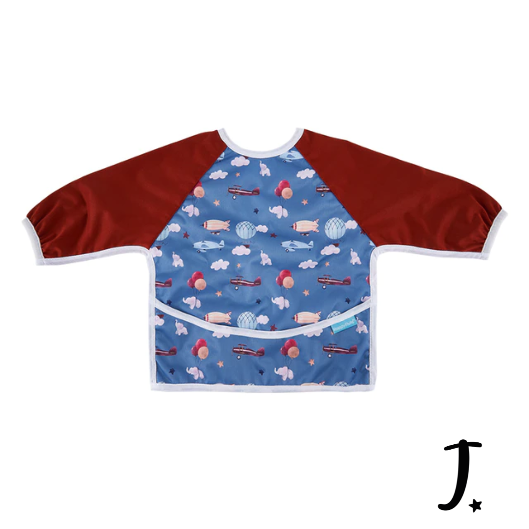Long sleeve bibs - Up in the sky