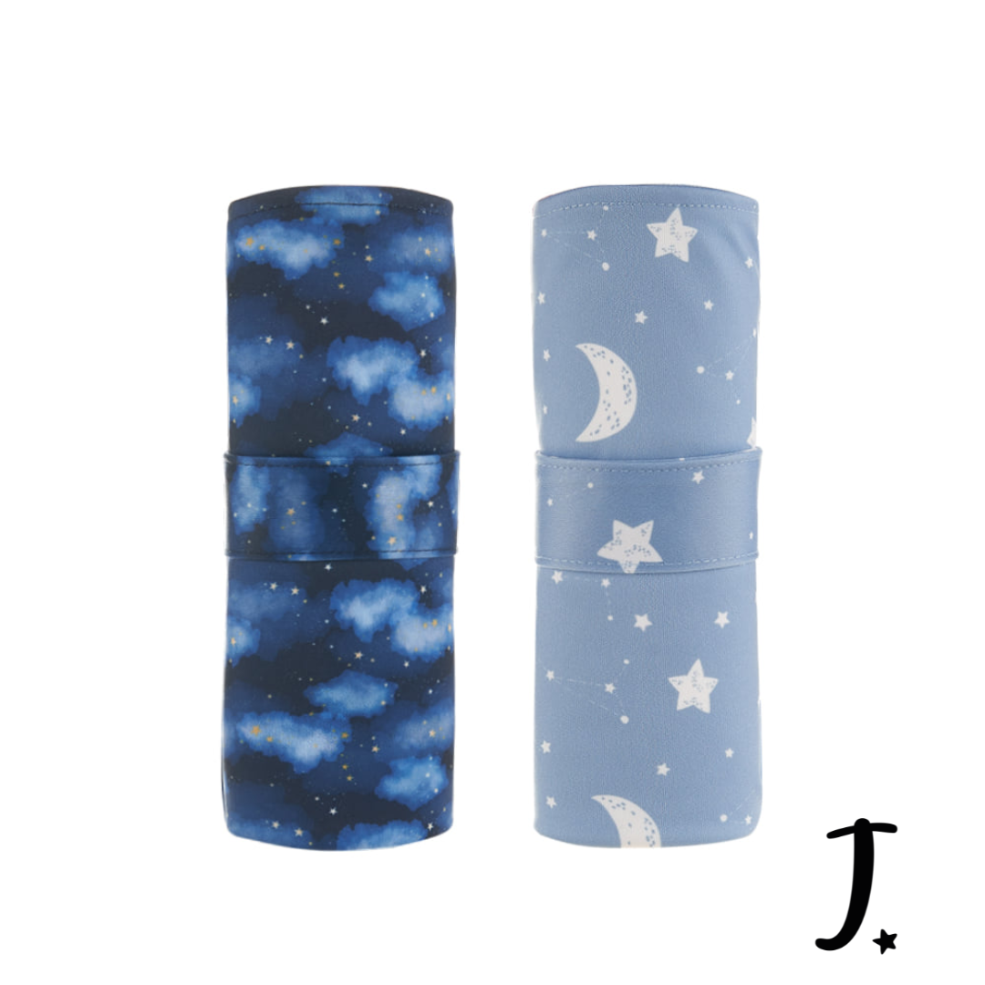 Diaper changing mat  - Clouds at night