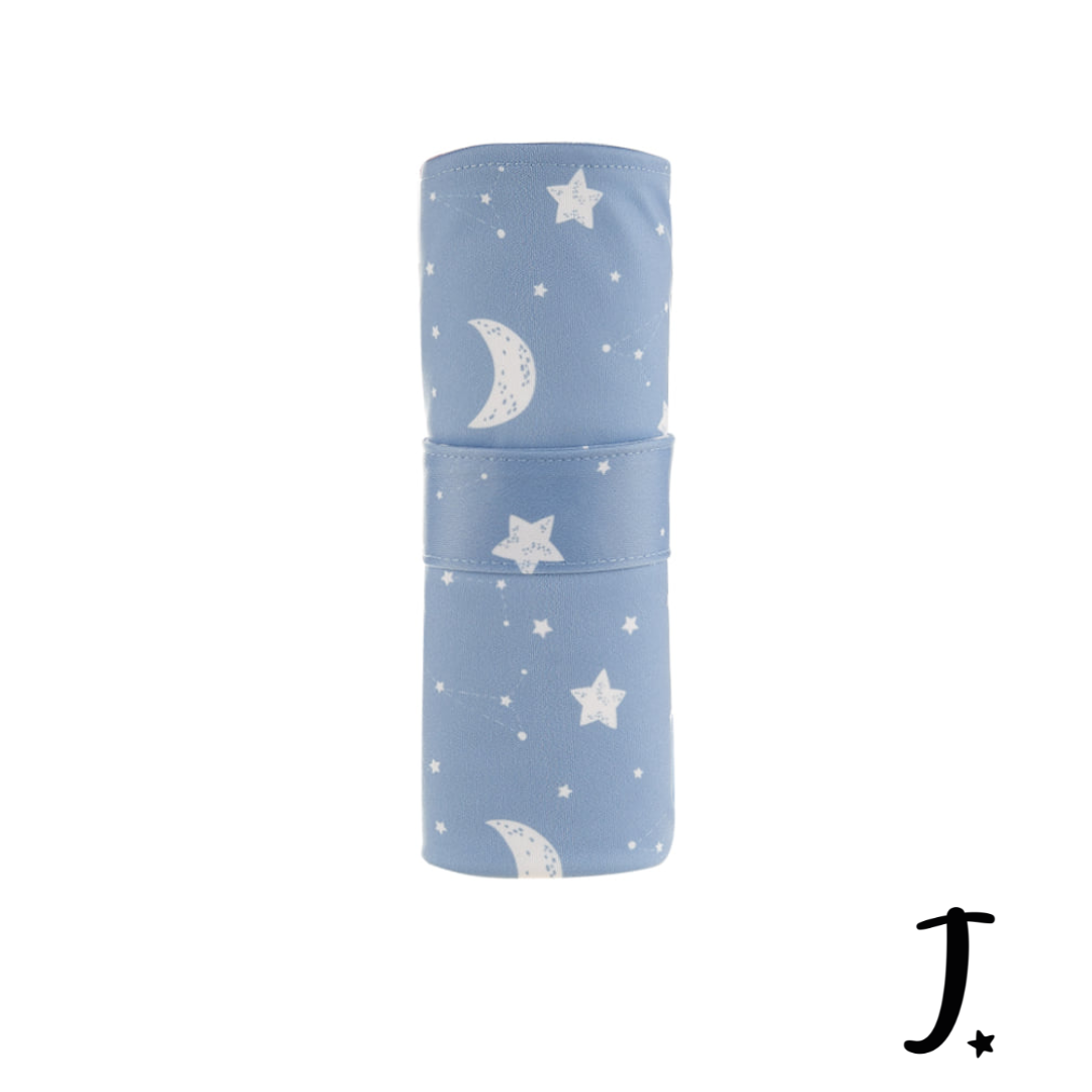 Diaper changing mat Clouds at night JanaS Ladies and Babies