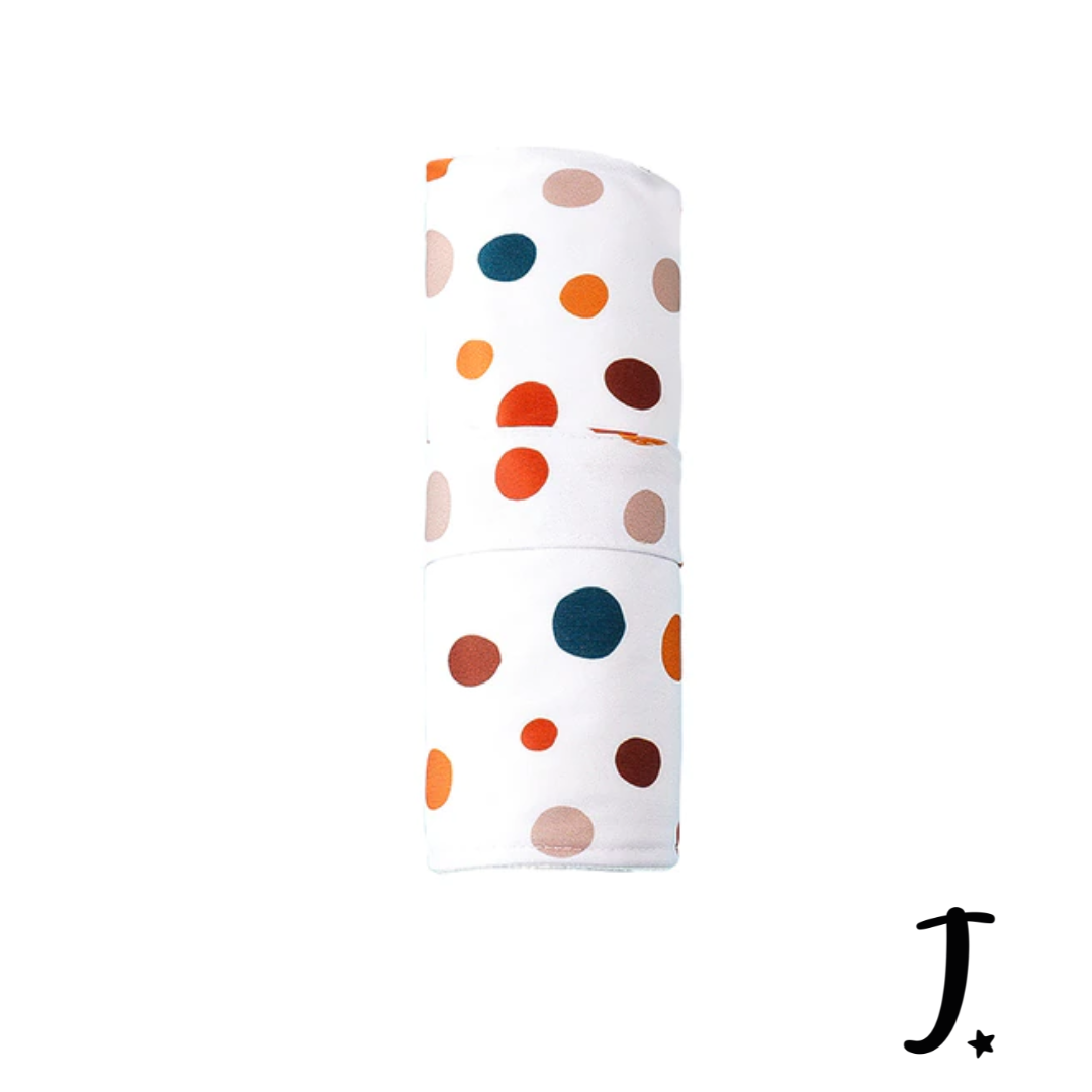 Diaper changing mats - Dots and rainbows