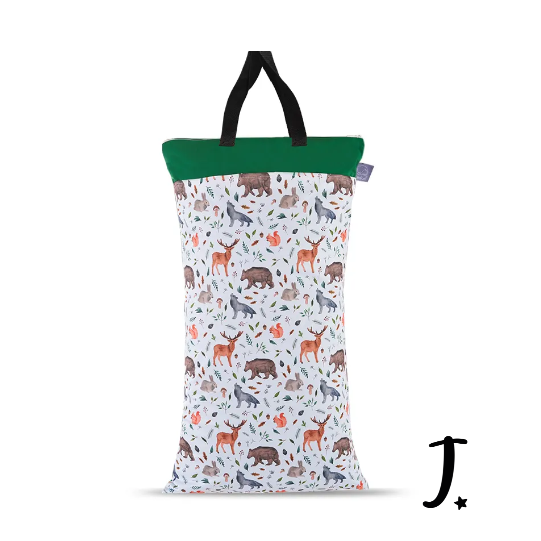 Green woodlands large wet bag