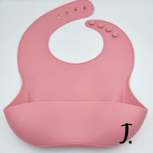 Silicone bucket bib