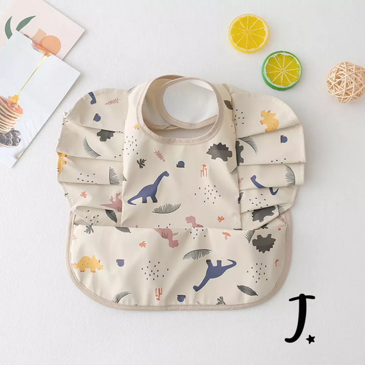 Ruffle bib - Dinos